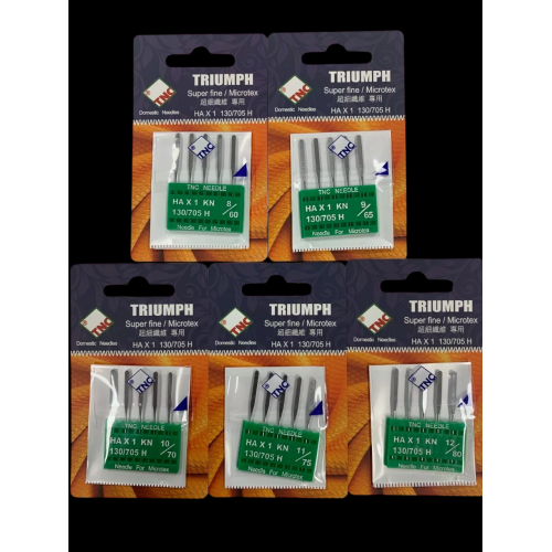 TNC Machine Needles HAx1 (Microtex/Super Fine) 5/pack